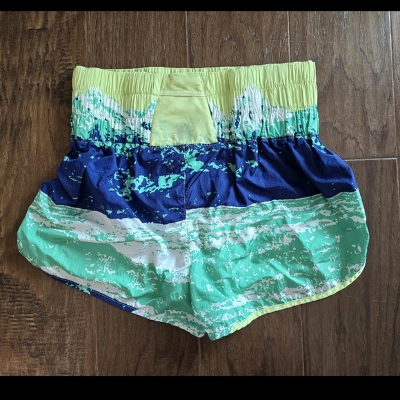 Free People FP Movement The Way Home High Waist Shorts Pink Size XL Athletic - Picture 2 of 7